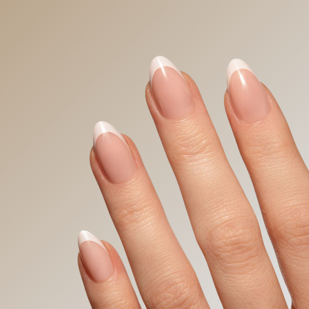 diva press on negler med french