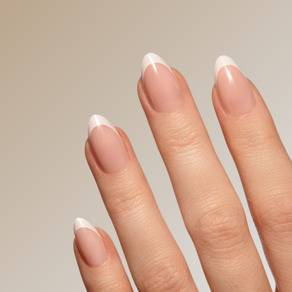 diva press on negler med french