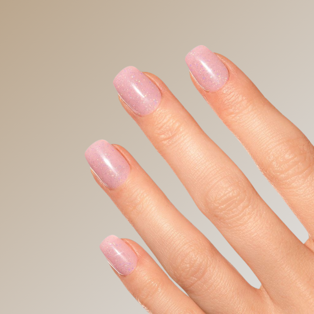 sparkly press on negler fra hei mani